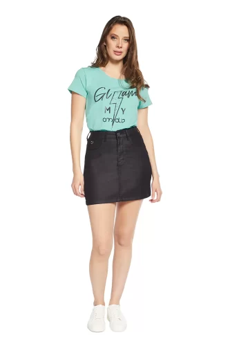 MINIFALDA ECOCUERO 3963