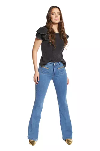JEANS AGATA FLARE 4085