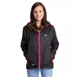 IMPERMEABLE MUJER QIKPAC NEGRO