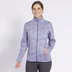POLAR NATIVE JACQUARD MUJER LILA