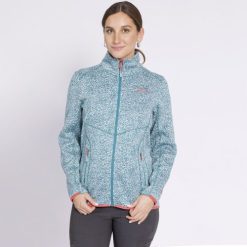 POLAR NATIVE JACQUARD MUJER TURQUESA
