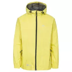 Chaqueta impermeable plegable unisex Trespass Qikpac amarillo