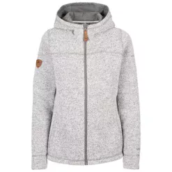 Sudadera con capucha polar mujer Reserve gris