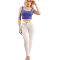 JEANS MARILYN WHITE