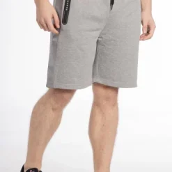 Plus Short Jogger Pocket Logo Gris 0148