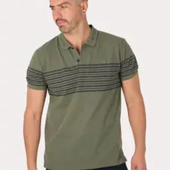 Polera Mc Polo Yard Dye Ace Verde 0009
