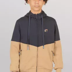 Teen Poleron Fullziper Clever Azul Gangster 0131