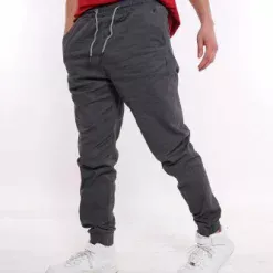 Teen Pantalon Over Canvas Gris 0024