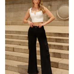 Cargo wide leg Bella 3787