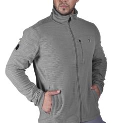 Polar Full Zipper Peak Performance Hombre Cress Gris