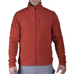 Polar Full Zipper Peak Performance Hombre Cress Rojo Oscuro