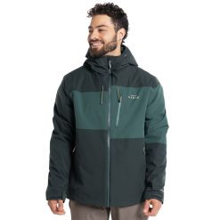 Parka Outdoor 3 En 1 Baker Hombre verde 2025