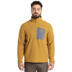 Polar Chacabuco 1/4 Zip Hombre Mostaza
