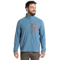 Polar Chacabuco 1/4 Zip Hombre Azul Denim
