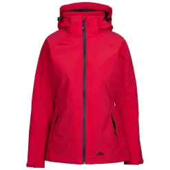 Chaqueta impermeable para mujer Tilbury roja