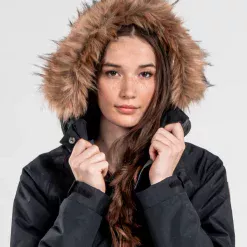 Parka Mujer Mika Negro