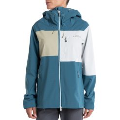 Parka Outdoor Impermeable Ventisquero 5K-5K Mujer Azul petroleo 2025