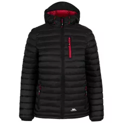 Parka con capucha Lenka Negra