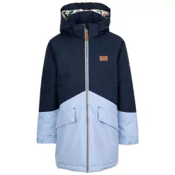Chaqueta impermeable para niños Trespass Oleta Azul/Celeste