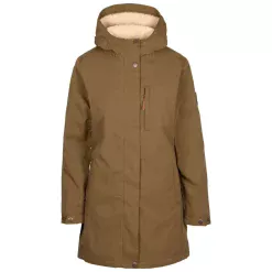 Chaqueta impermeable con forro polar para mujer Risha verde