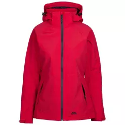 Chaqueta impermeable para mujer Tilbury roja