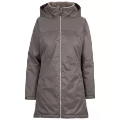 Chaqueta impermeable para mujer Wintery gris oscuro