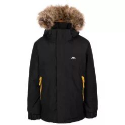 Abrigo impermeable para niños Trespass Wyald Negro