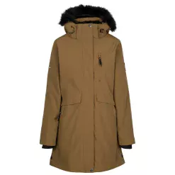 Chaqueta impermeable para mujer Zambel oliva oscuro