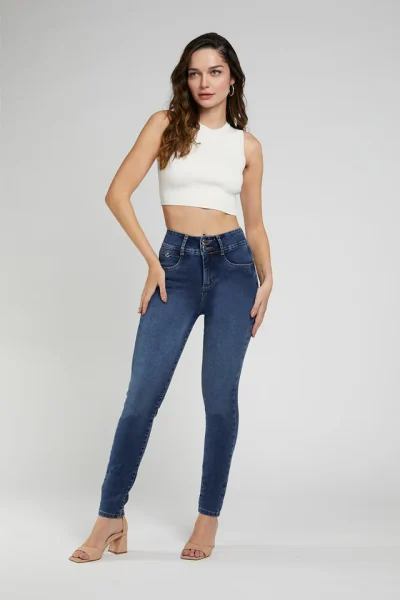 JEANS PITILLO TIRO ALTO 4681
