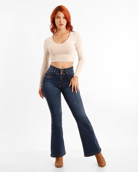 JEANS VIGO FLARE BLUE