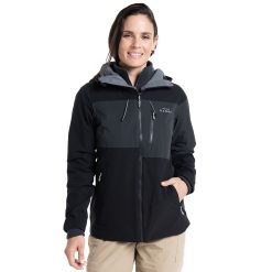 PARKA OUTDOOR 3 EN 1 BAKER MUJER NEGRO 2025