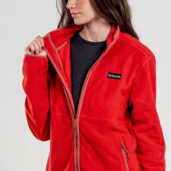 Polar Mujer Crissa Rojo