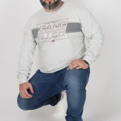 Plus polera Manga larga head arena 0043