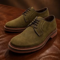 Isla 167 HTR002 CAMEL (CUERO RENO VERDE PESTO)