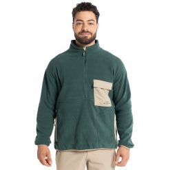 MEN'S PUELO 1/4 ZIP FLEECE VERDE