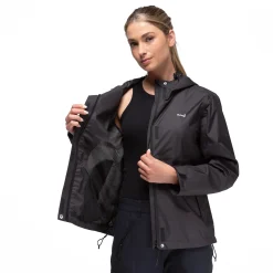 Cortavientos Impermeable Lenga Negro kano