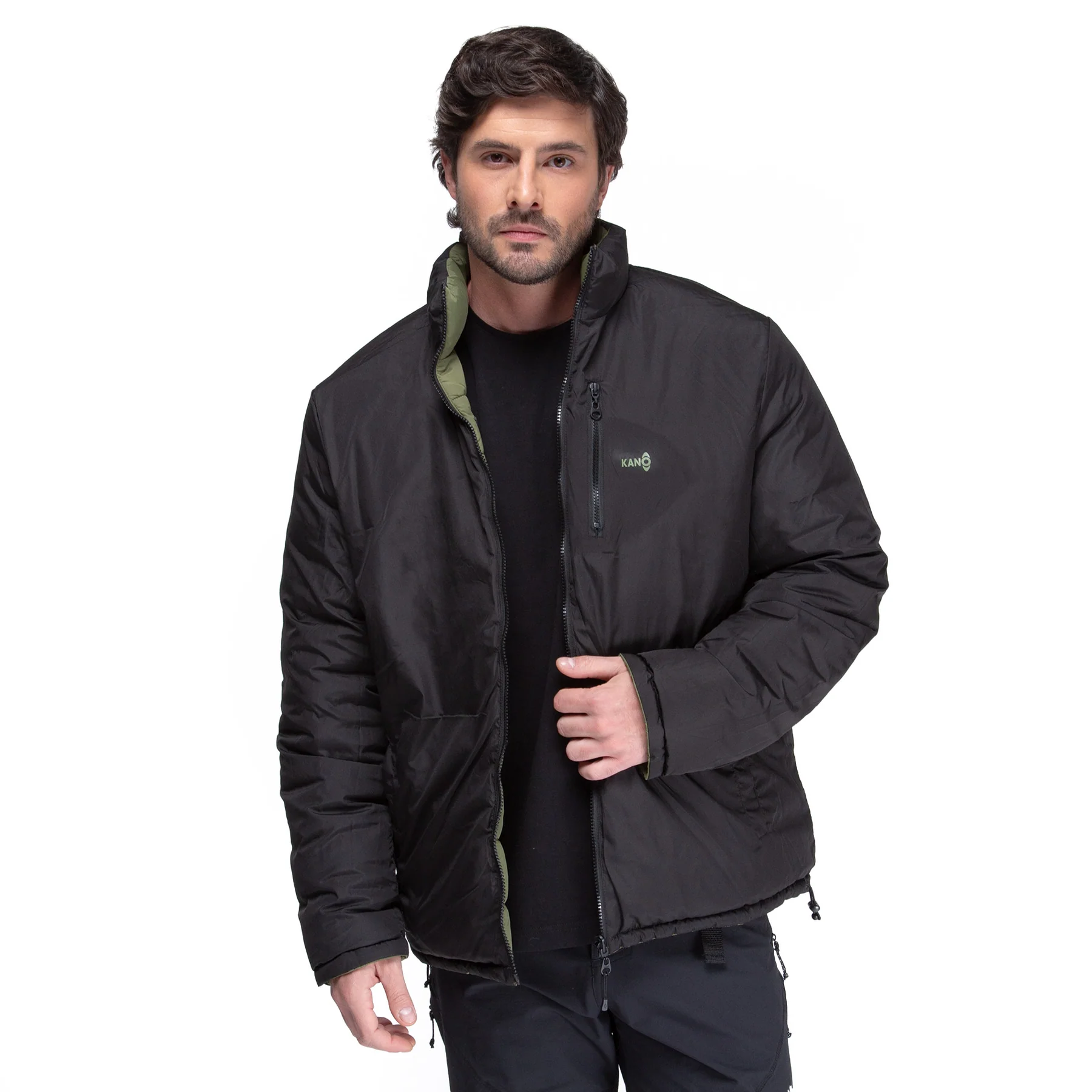 Parka Reversible Alerce Verde 2