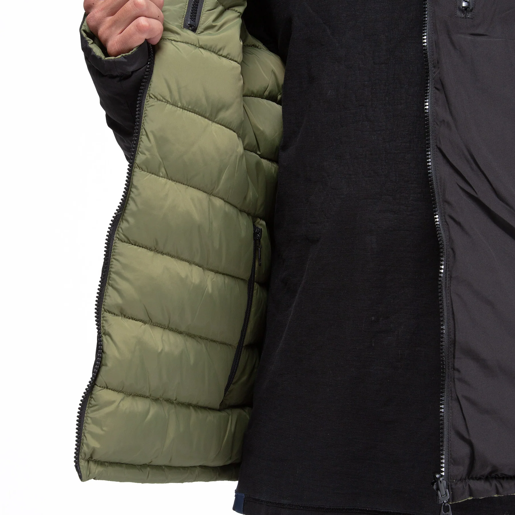 Parka Reversible Alerce Verde 3