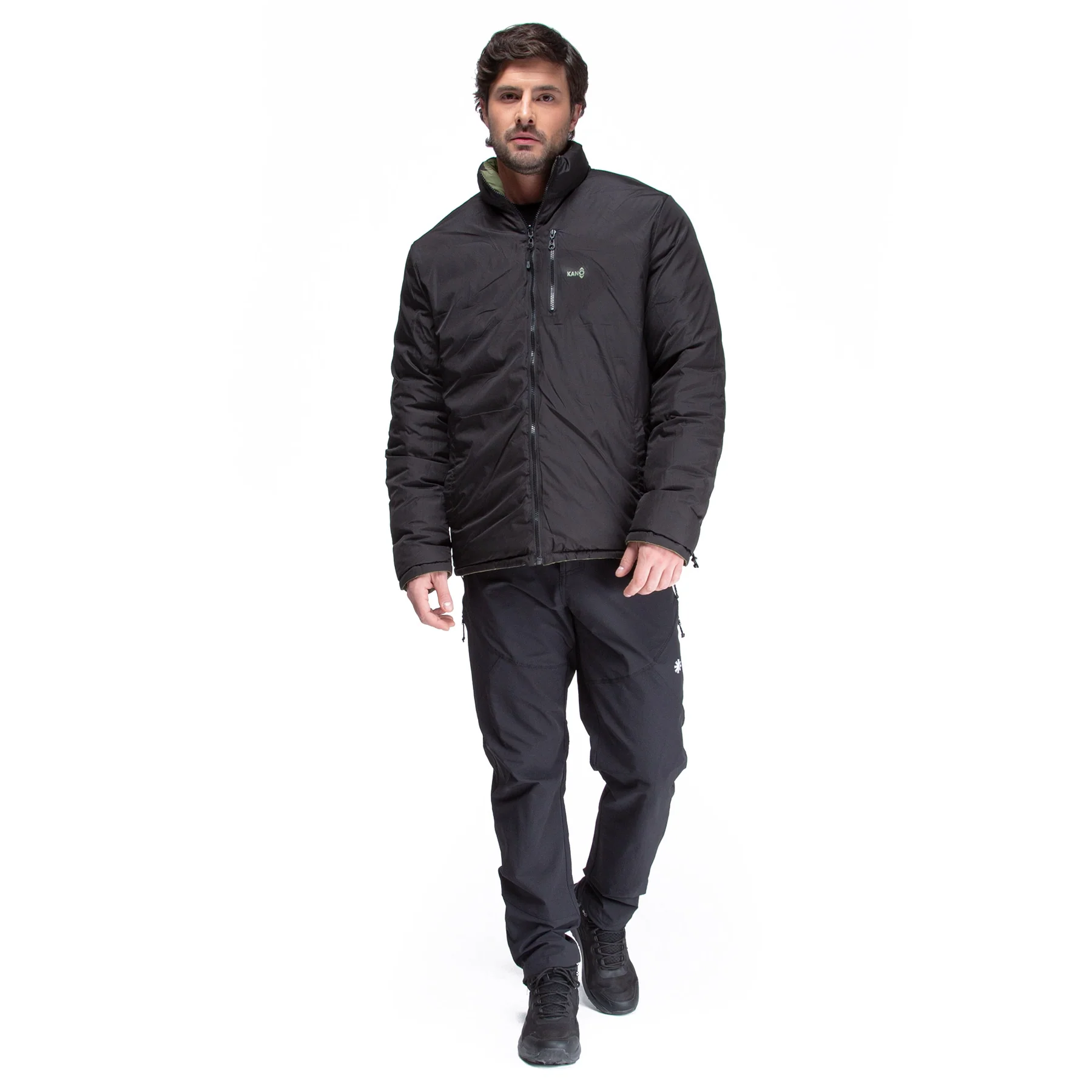 Parka Reversible Alerce Verde 4