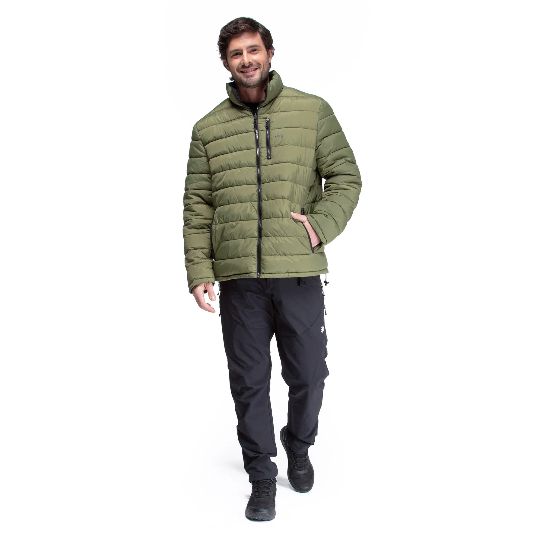 Parka Reversible Alerce Verde 5