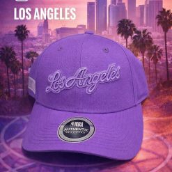 GORRA MORADA LOS ANGELES