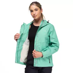 Cortavientos Impermeable Lenga Verde Mujer kano