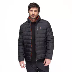 Parka Reversible Alerce Negro / Terracota Hombre Kano