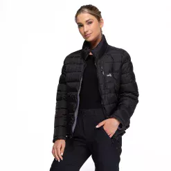 Parka Reversible Alerce Negro / Morado Kano