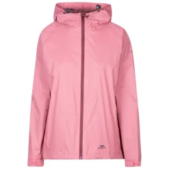Chaqueta impermeable Trespass Tayah II para mujer rosado
