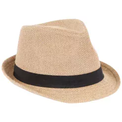 Sombrero de arpillera fedora