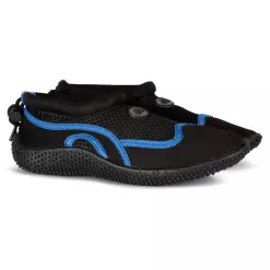 Zapatos acuáticos para niños Trespass NEGRO/AZUL