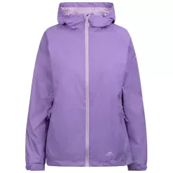 Chaqueta impermeable Trespass Tayah II para mujer morada