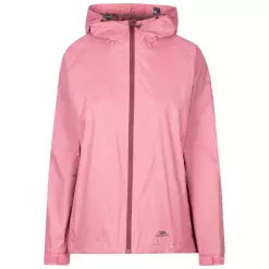 Chaqueta impermeable Trespass Tayah II para mujer rosado