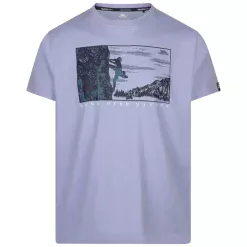 Camiseta informal estampada para hombre Trodon celeste Trespass